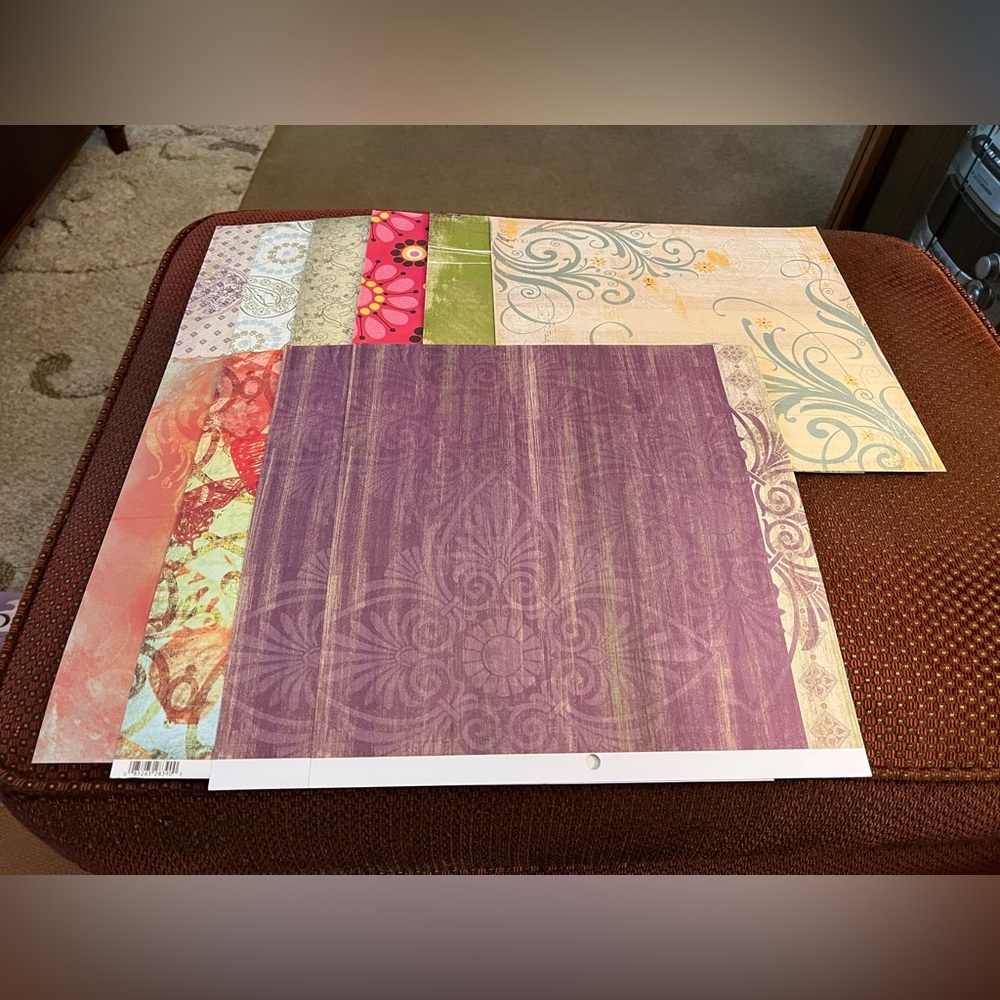 Spring Assorted Scrapbook Paper